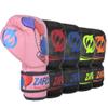 Zafco Kids Boxing Gloves for Kids Junior Muay Thai Kick Boxing Training MMA Punching Bag Children Youth (Black Red, 4oz) view 4