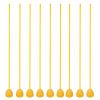 HDYZJQ 3.3/4/5ft Yellow Agility Poles, Soccer Training Poles for Outdoor Sports and Fitness, Sports Coaching Sticks with Removable Water and Sand Injection Base(Yellow-9,1m(3.3ft)) view 1