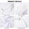 MEETYOO Men's Compression Long Sleeve Athletic Workout Shirt, White+White+White, XX-Large view 4