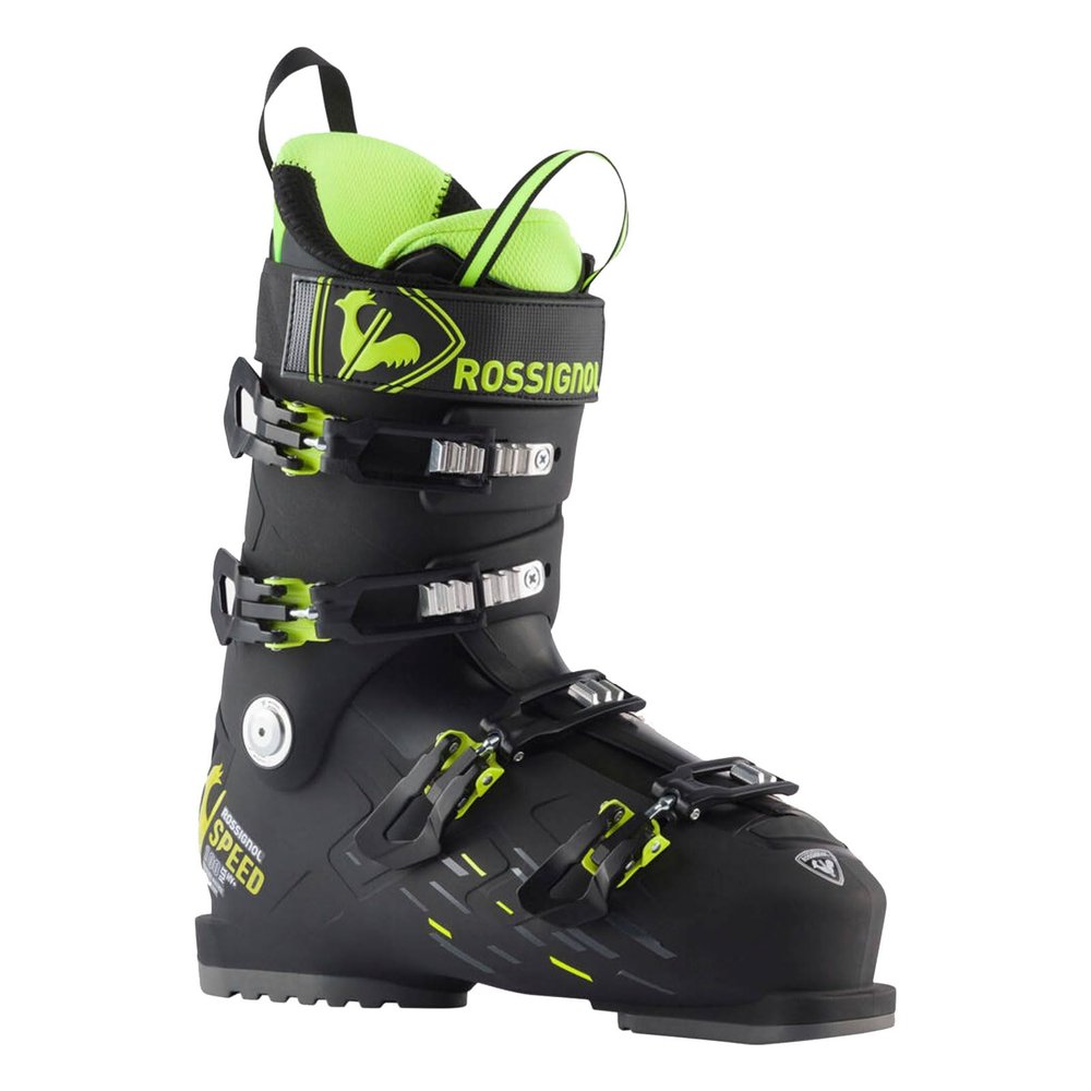 Rossignol Speed 100 HV+ - Ski Boots for Men - Relaxed Fit Snow Ski Boots - Black