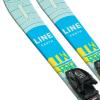 LINE Junior Wallisch Shorty Lightweight Durable Stable Freestyle All-Mountain Snow Skis 2024, 129, Binding: 4.5 view 4