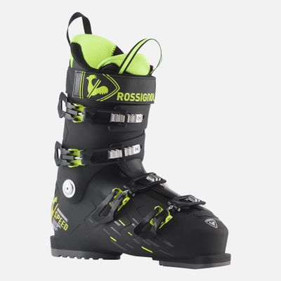 Rossignol Speed 100 HV+ - Ski Boots for Men - Relaxed Fit Snow Ski Boots - Black