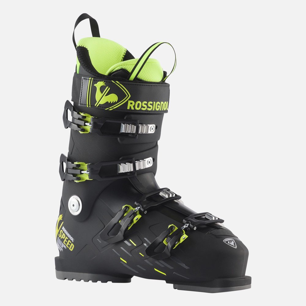 Rossignol Speed 100 HV+ - Ski Boots for Men - Relaxed Fit Snow Ski Boots - Black