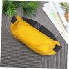 Sosoport Lightweight Outdoor Waist Bag for Running Hiking and Travel High-capacity Fanny Pack with Headphone for Men and Women Yellow view 2