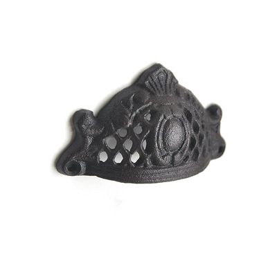 Southst Hollow Crown Handle Cast Iron Heavy Duty Knob Unique Design European Retro Garden/Home Door/Cabinet/Drawer Pull Decor Outdoor