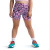 The North Face Girls Never Stop Bike Short, M, Radiant Poppy Maze Floral Print view 1