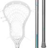 Warrior Evo Jr+ Complete Lacrosse Stick (White/Silver) view 1