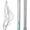 Warrior Evo Jr+ Complete Lacrosse Stick (White/Silver) view 2
