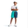 The North Face Boys Amphibious Class V Short, M, Geyser Aqua Wavy BP Phantom Print/Shady Blue Wavy BP Phantom Print view 2