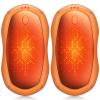 Hand Warmers Rechargeable, Electric Hand Warmers 2 Pack with Smart Chips Long Safe Heat, Portable Pocket Heater,Gifts for Christmas,Golf,Camping,Hunting, Stocking Stuffers view 1
