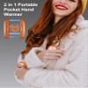 Hand Warmers Rechargeable, Electric Hand Warmers 2 Pack with Smart Chips Long Safe Heat, Portable Pocket Heater,Gifts for Christmas,Golf,Camping,Hunting, Stocking Stuffers view 4