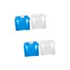 BESPORTBLE 2sets Collapsible Water Containers Large Volume Water Bag Screw Thread Lid for Hiking Biking Picnics 2pcs*2 view 1