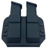 USATAC OWB Belt Clip Double Mag Pouch Fits Springfield XDM 3.5 45 ACP - USA Made - Double Magazine Carrier (Flat Dark Earth) view 1