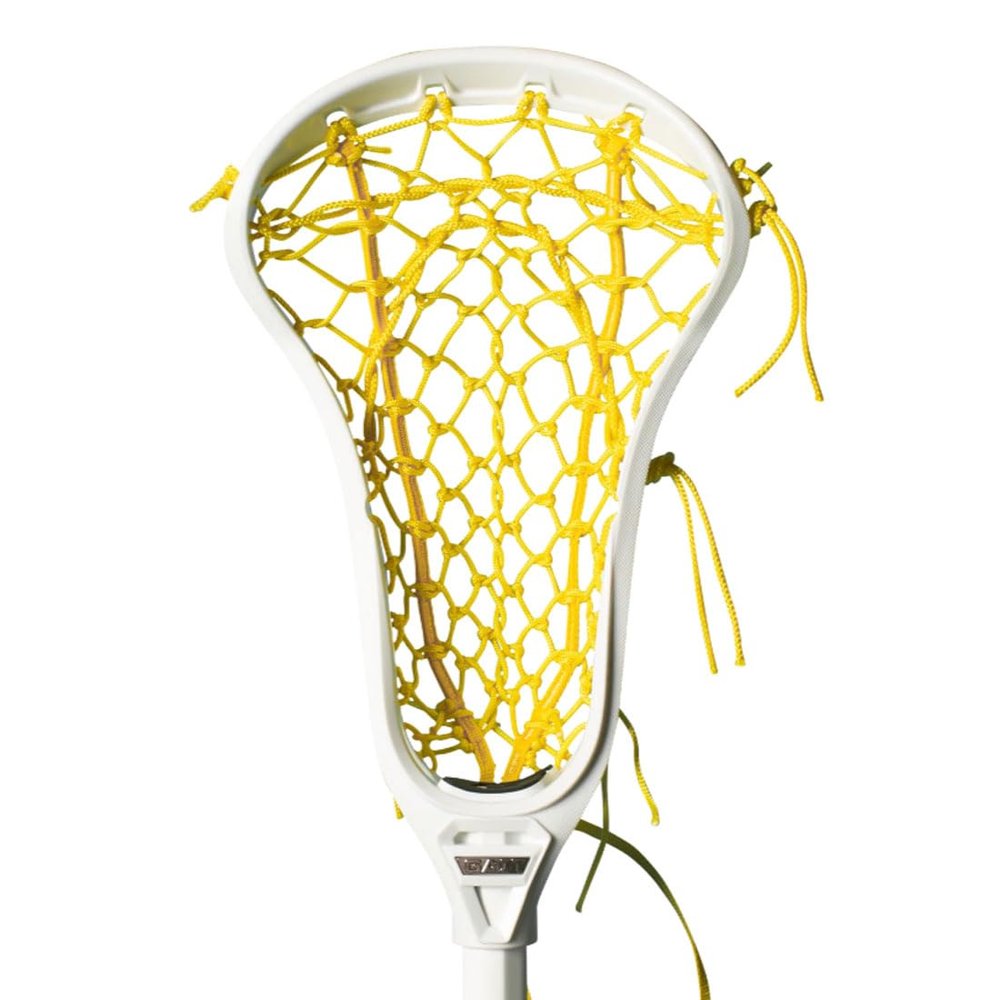 Gait Air 2 Flex Mesh Women's Strung Lacrosse Head (White/Yellow)