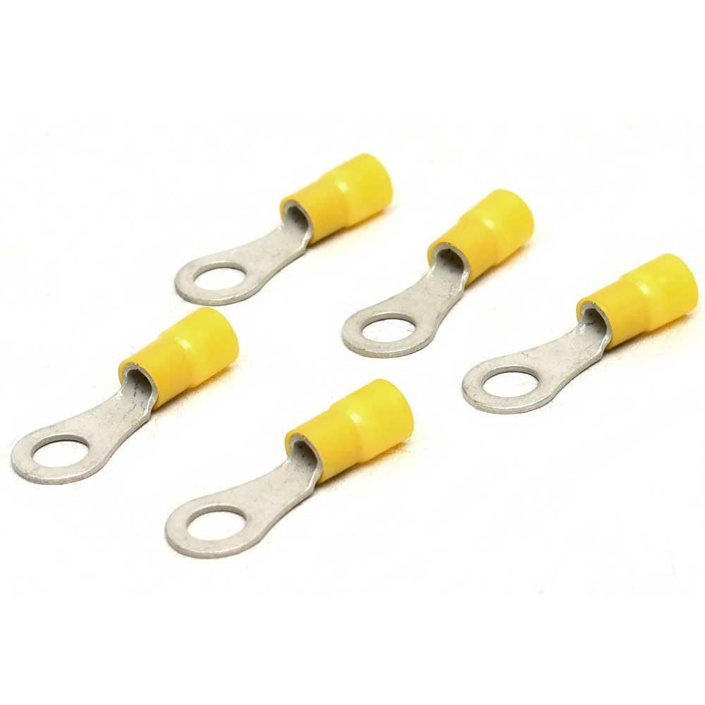 Battery Cable Lugs | 4 Gauge 1/2 Inch Stud (Set of 5)