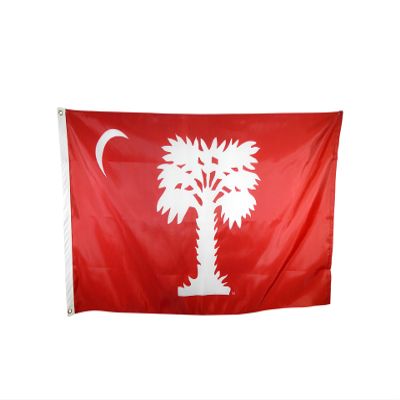 5x8' Citadel "Big Red" Outdoor Flag - Officially Licensed Citadel Cadets' Spirit Flag - Durable and Fade Resistant All Weather Nylon Flag, 4 Rows of Fly End Stitching, Made in USA (5x8')