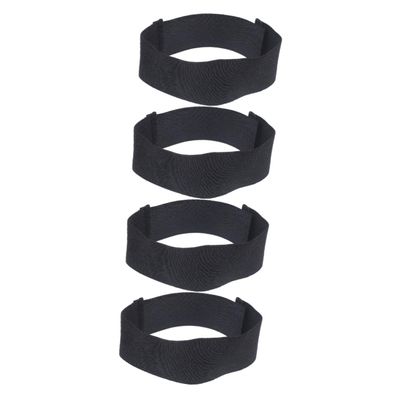 Toddmomy 4pcs Hockey Leg Strap ice Hockey Knee Hockey Goalie Leg Strap Hockey Strap for Women Men shin Strap Mens Watch Bands shin Guard for Women Men Polyester Football Men's Elastic Band