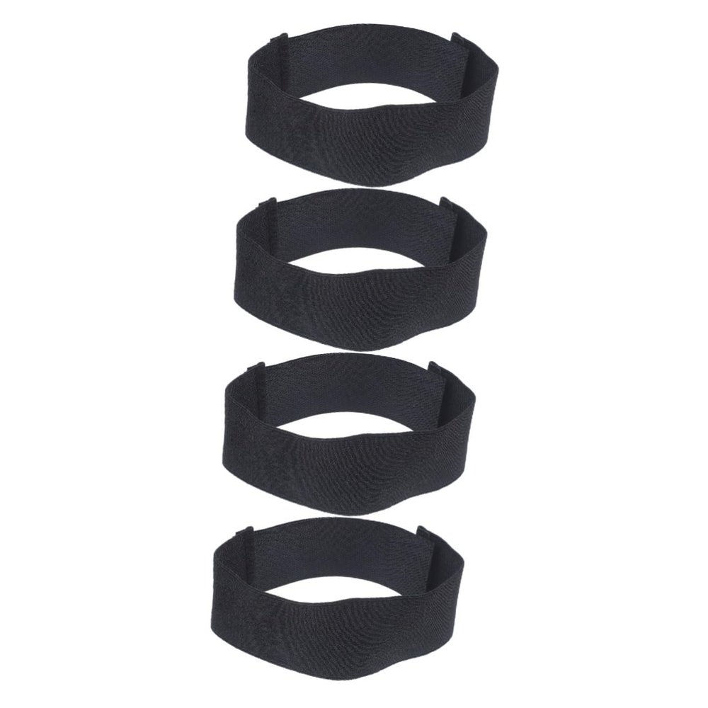 Toddmomy 4pcs Hockey Leg Strap ice Hockey Knee Hockey Goalie Leg Strap Hockey Strap for Women Men shin Strap Mens Watch Bands shin Guard for Women Men Polyester Football Men's Elastic Band
