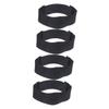 Toddmomy 4pcs Hockey Leg Strap ice Hockey Knee Hockey Goalie Leg Strap Hockey Strap for Women Men shin Strap Mens Watch Bands shin Guard for Women Men Polyester Football Men's Elastic Band view 1