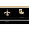 Tervis Traveler NFL New Orleans Saints - MVP Triple Insulated Tumbler Travel Cup Keeps Drinks Cold & Hot, 20oz, Stainless Steel view 2