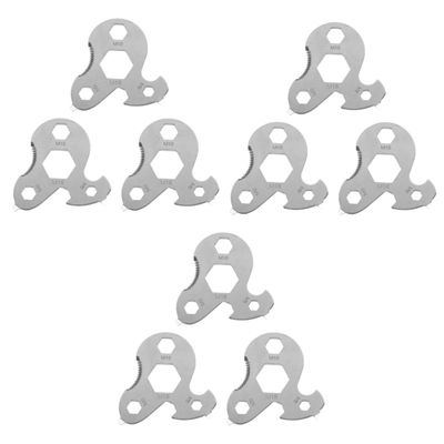 BESPORTBLE 9pcs Rope Tightener Lightweight Tent Tensioners Adjuster Cords for Outdoor Activities