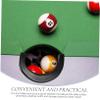 BESPORTBLE Billiards Hole Liner Set 6pc Replaceable Pool Table Liners Plastic Snooker Supply view 3
