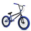 Elite BMX Freestyle Bike, Durable Steel Frame, Available in 16", 18", and 20" Sizes. New Sizes 26" and 29" BMX Bicycles. (Black Blue, 20") view 1