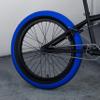 Elite BMX Freestyle Bike, Durable Steel Frame, Available in 16", 18", and 20" Sizes. New Sizes 26" and 29" BMX Bicycles. (Black Blue, 20") view 3
