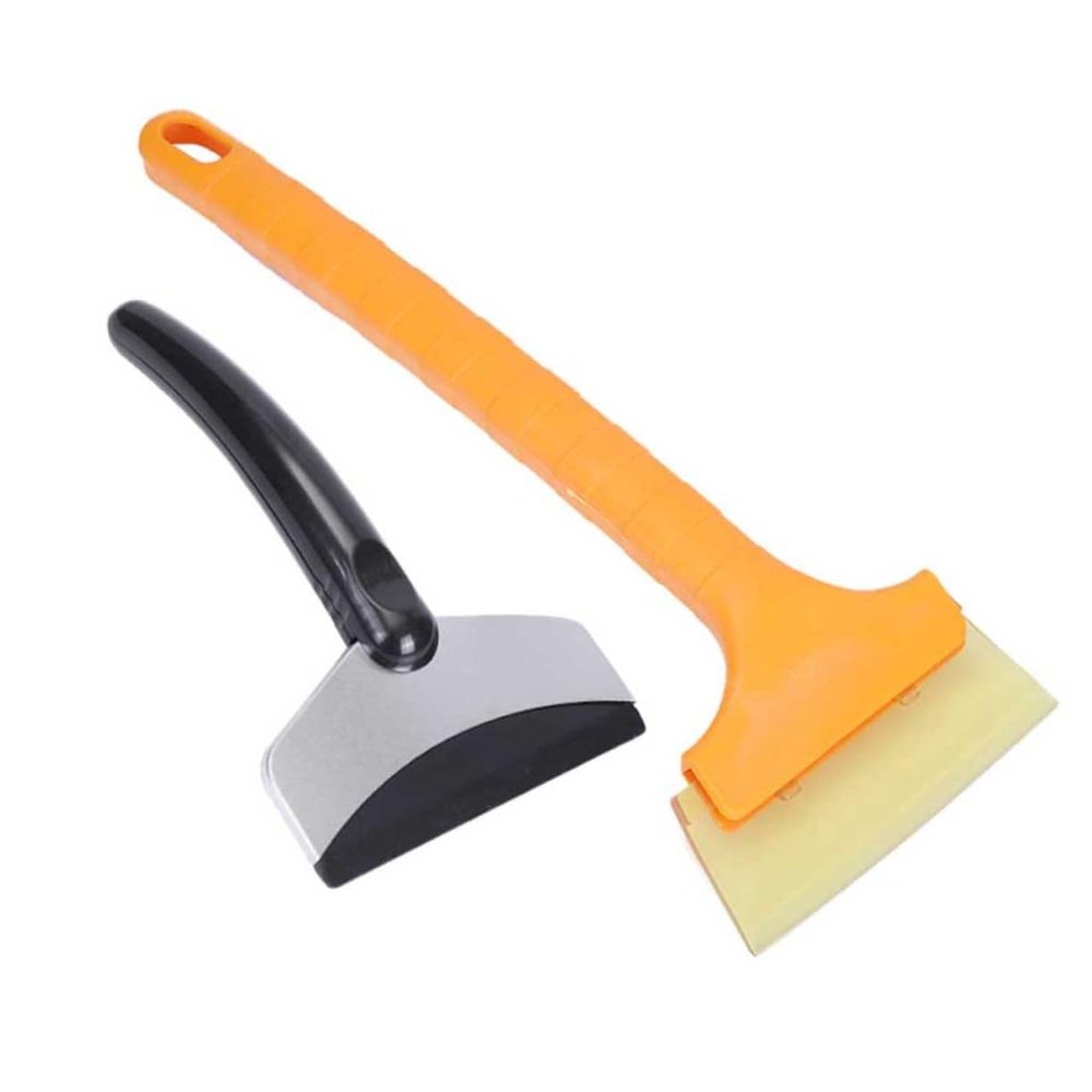 FAVOMOTO Set of Car Snow Removal Tools Shovel Ice Scraper Brush for Windshield Paint Protection