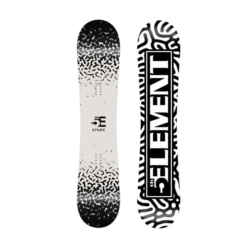5th Element Spark Snowboard Beginner Snowboard for Boys-with EZ Rocker and Metal Edges-Designed for Ski Resorts- 100cm, 110cm, 120cm, 125cm, 130cm, 135cm (110cm)