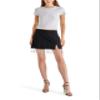 Steve Madden Apparel CAM Skirt with Fringe, Black, 12 view 1
