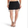Steve Madden Apparel CAM Skirt with Fringe, Black, 12 view 2