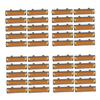 BESPORTBLE 80pcs Reflective Pedal Safety Warning Reflectors for Lightweight High-Visibility Reflective Signs for Night Riding and Cycling Accessories