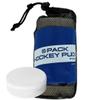 TronX Official White Goalie & Player Training Ice Hockey Pucks - 6oz White Puck - Regulation Size & Weight with Mesh Carrying Bag, Great for Improving Focus and Training (White 6-Pack) view 1