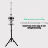 Badminton Serving Machine, Automatic Badminton Trainer with Remote Control & Bracket, 50 Ball Capacity(Does Not Contain), Fixed-Point Serve, Tee Distance/Speed Adjustable, for Outdoor Sports view 2