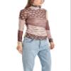 Steve Madden Apparel Women's Amelie TOP, Multi view 2