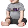 Little King NCAA Infant Tech T-Shirt-Boys & Girls-LSU-Oxford-12 Months Team Color view 1