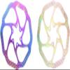 160mm Disc Brake Pads Parts for KUGOO G5 Electric Scooter Disc Brake Pads Accessories (160mm Colorful) view 3
