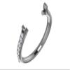 14k White Gold Diamond Cathedral Accented Open Accented Shank Finding Fine Jewelry For Women Gifts For Her (Mounting Only, Not All Stones Included, 1/5 cttw) view 1