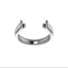 14k White Gold Diamond Cathedral Accented Open Accented Shank Finding Fine Jewelry For Women Gifts For Her (Mounting Only, Not All Stones Included, 1/5 cttw) view 3