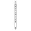 14k White Gold Diamond Cathedral Accented Open Accented Shank Finding Fine Jewelry For Women Gifts For Her (Mounting Only, Not All Stones Included, 1/5 cttw) view 4