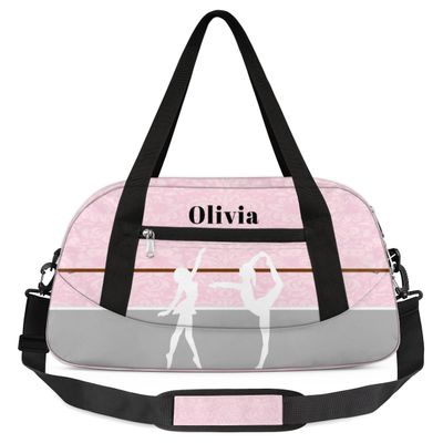 Custom Kids Duffel Overnight Bag Personalized Dance Bag Travel Duffel Bag for Girls Boys Customized Kids Gifts- Cute Balle