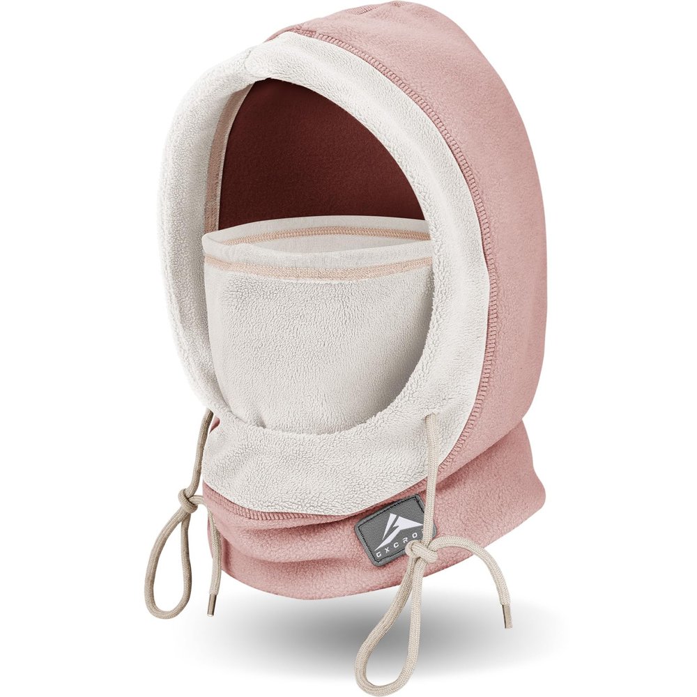 Balaclava Face Mask Windproof Fleece Ski Mask for Men and Women Winter Neck and Face Warmer Pink