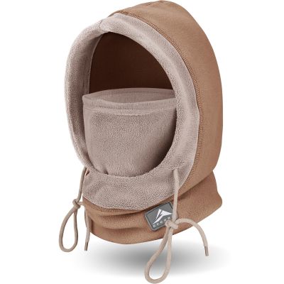 Balaclava Face Mask Windproof Fleece Ski Mask Thermal Face Mask for Men and Women Winter Neck and Face Warmer Cold Weather Brown