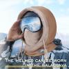 Balaclava Face Mask Windproof Fleece Ski Mask Thermal Face Mask for Men and Women Winter Neck and Face Warmer Cold Weather Brown view 3