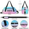 Custom Kids Duffel Overnight Bag Personalized Dance Bag Travel Duffel Bag for Girls Boys Customized Kids Gifts- Gymnastics Life view 3