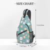 Cute Fox Bag Crossbody Travel Hiking Bags Mini Chest Backpack Casual Shoulder Daypack For Women Men Lightweight view 2