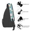 Cute Fox Bag Crossbody Travel Hiking Bags Mini Chest Backpack Casual Shoulder Daypack For Women Men Lightweight view 4