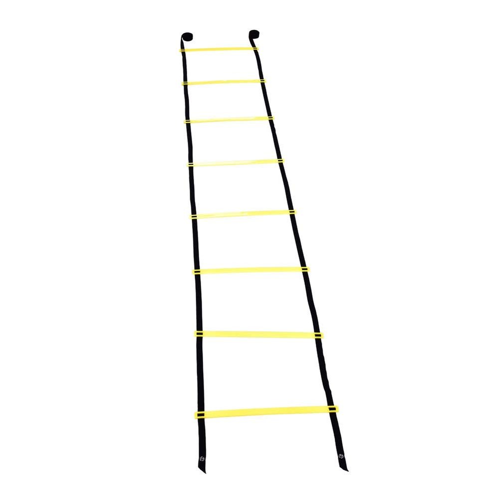 Alomejor 4m Speed Training Fitness Jumping Ladder Speed Ladder Training with 8 Adjustable Rungs Training Equipment