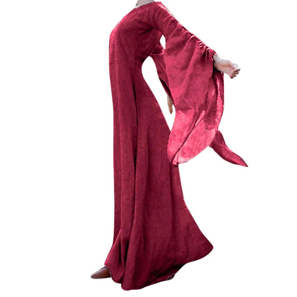 Fairy Godmother Costume for Women Medieval Fairy Cosplay Set Renaissance Costumes for Women Dress Renaissance Costumes Renaissance Outfit Dress Renaissance Dress Princess Costume Adult Wine